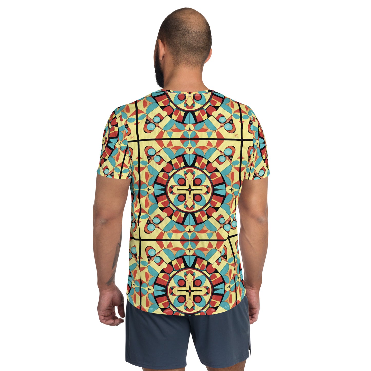 All-Over Print Men's Athletic T-shirt