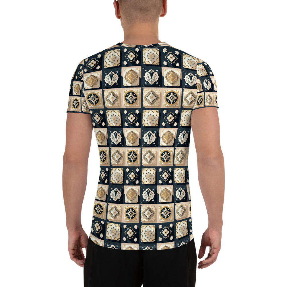 All-Over Print Men's Athletic T-shirt