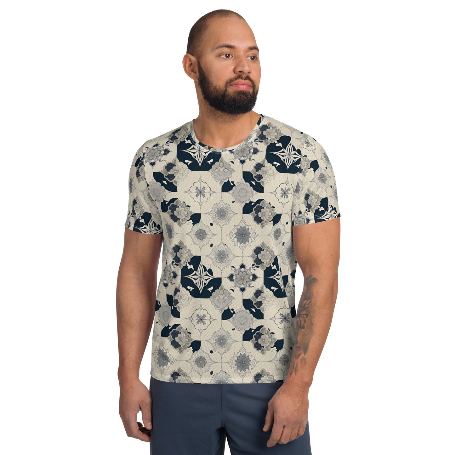 All-Over Print Men's Athletic T-shirt