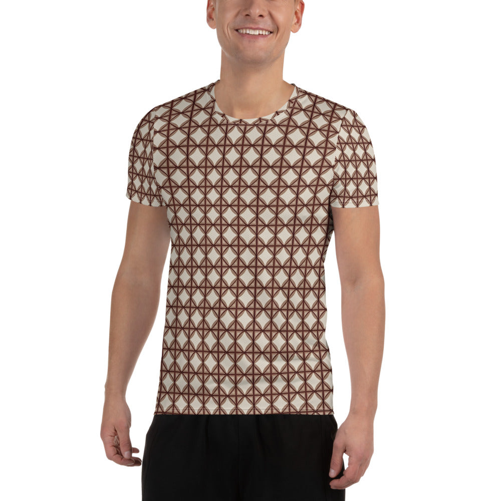 All-Over Print Men's Athletic T-shirt