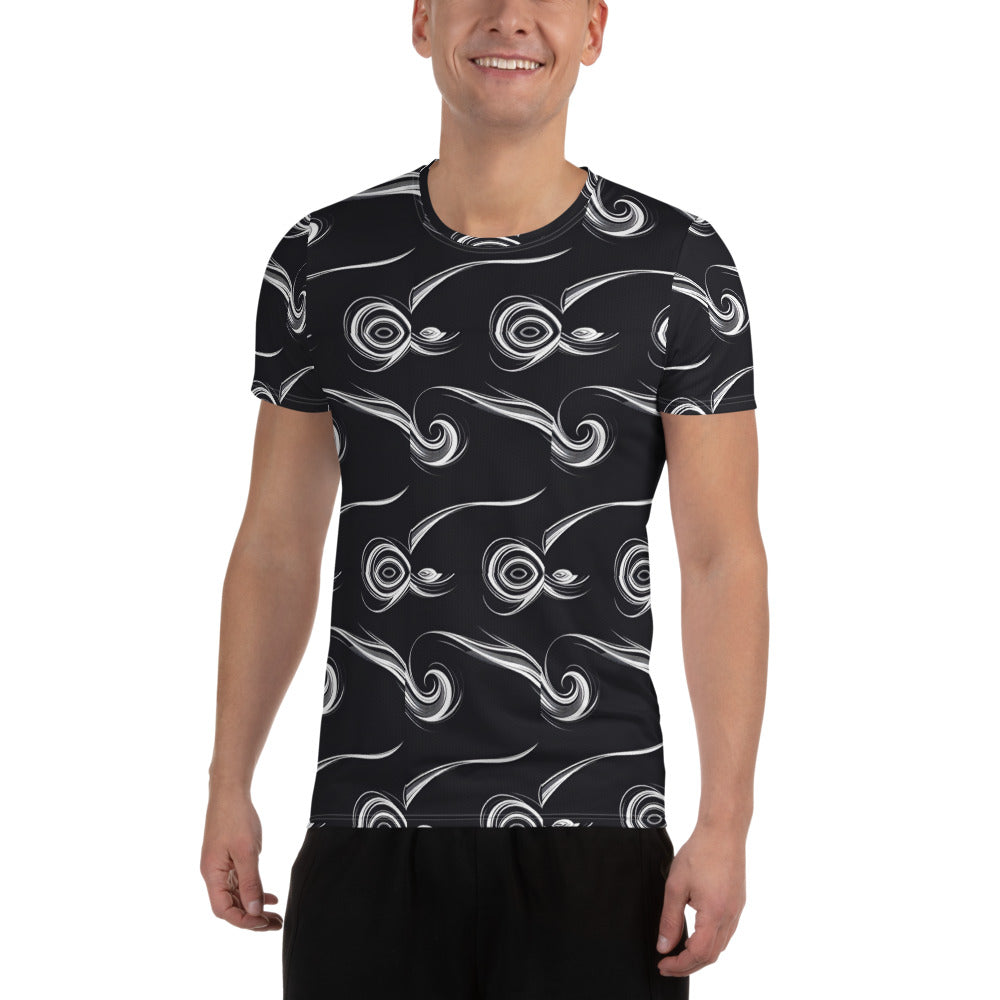 All-Over Print Men's Athletic T-shirt