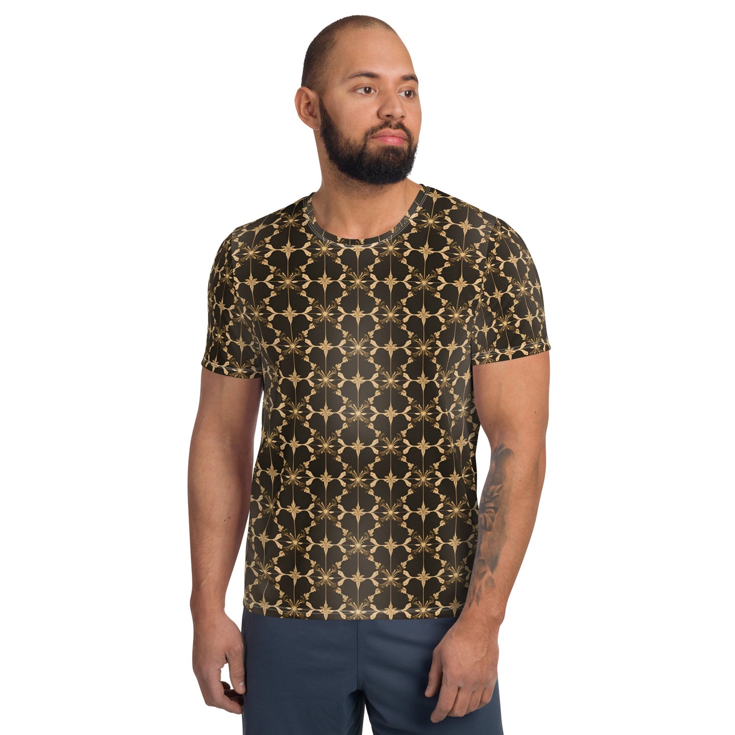 All-Over Print Men's Athletic T-shirt