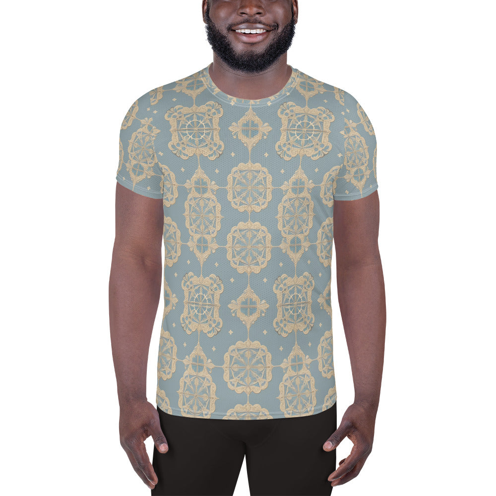 All-Over Print Men's Athletic T-shirt