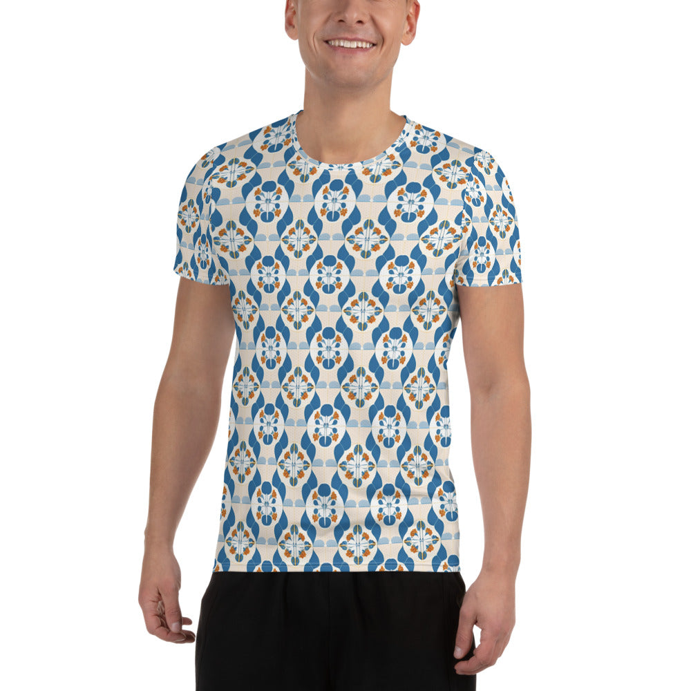 All-Over Print Men's Athletic T-shirt