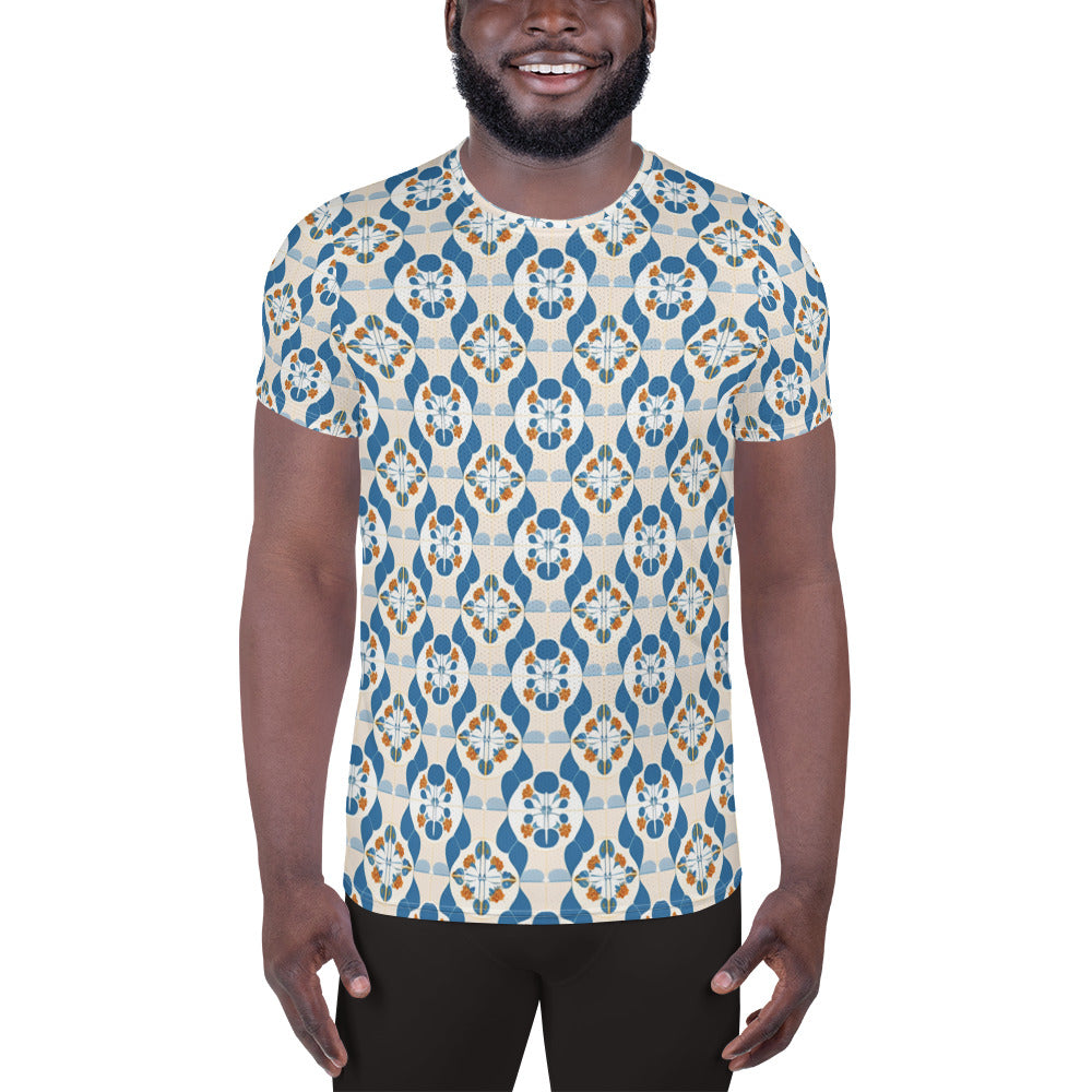 All-Over Print Men's Athletic T-shirt