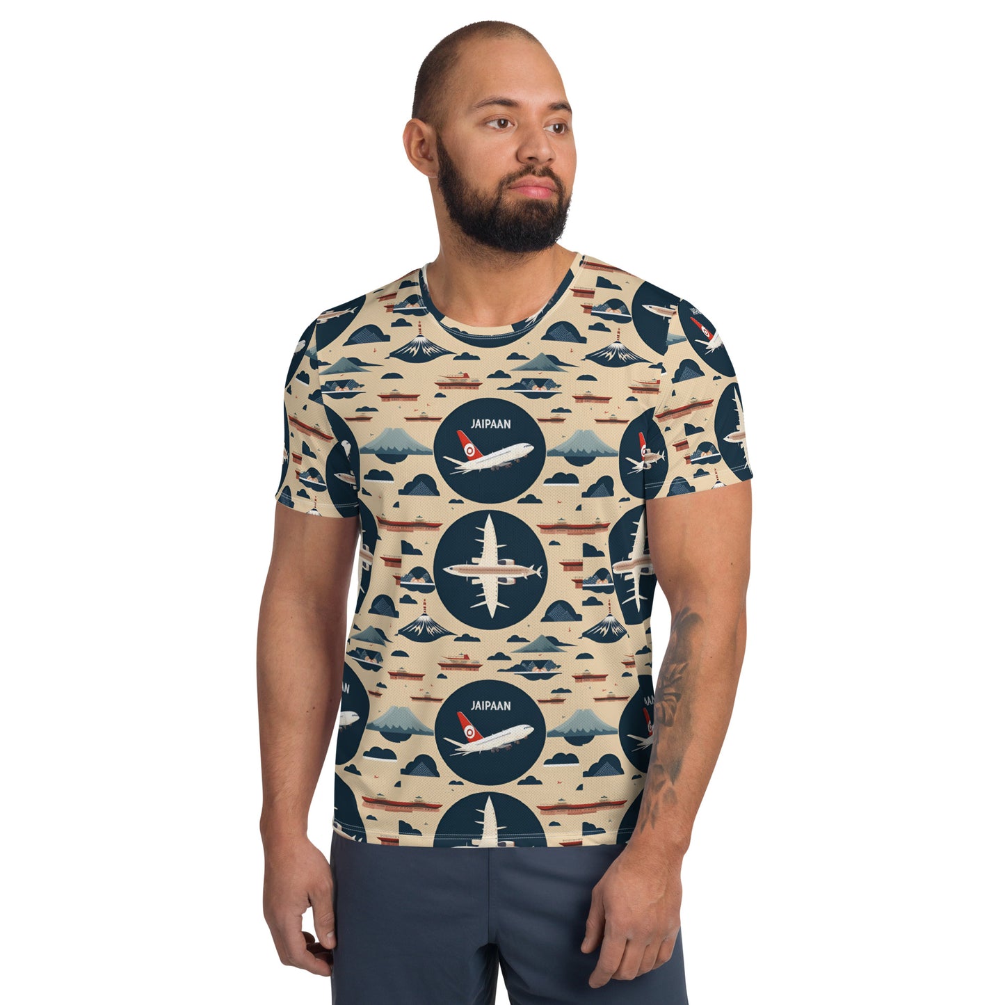 All-Over Print Men's Athletic T-shirt