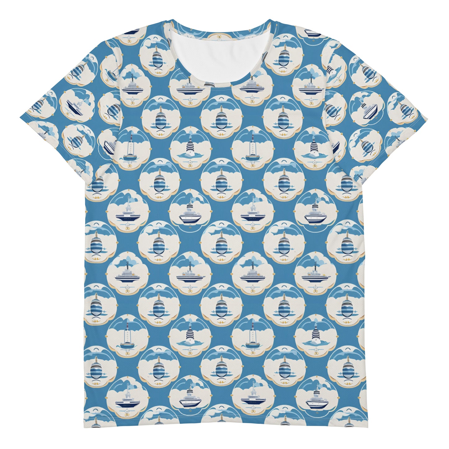 All-Over Print Men's Athletic T-shirt