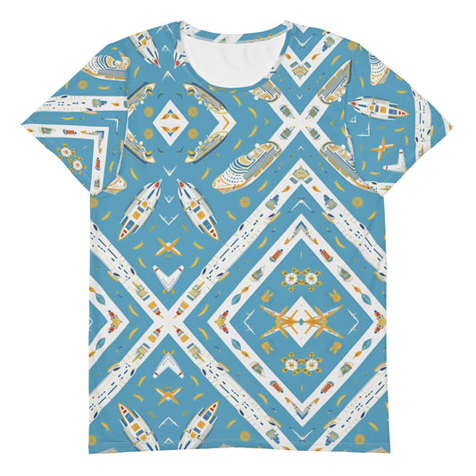 All-Over Print Men's Athletic T-shirt