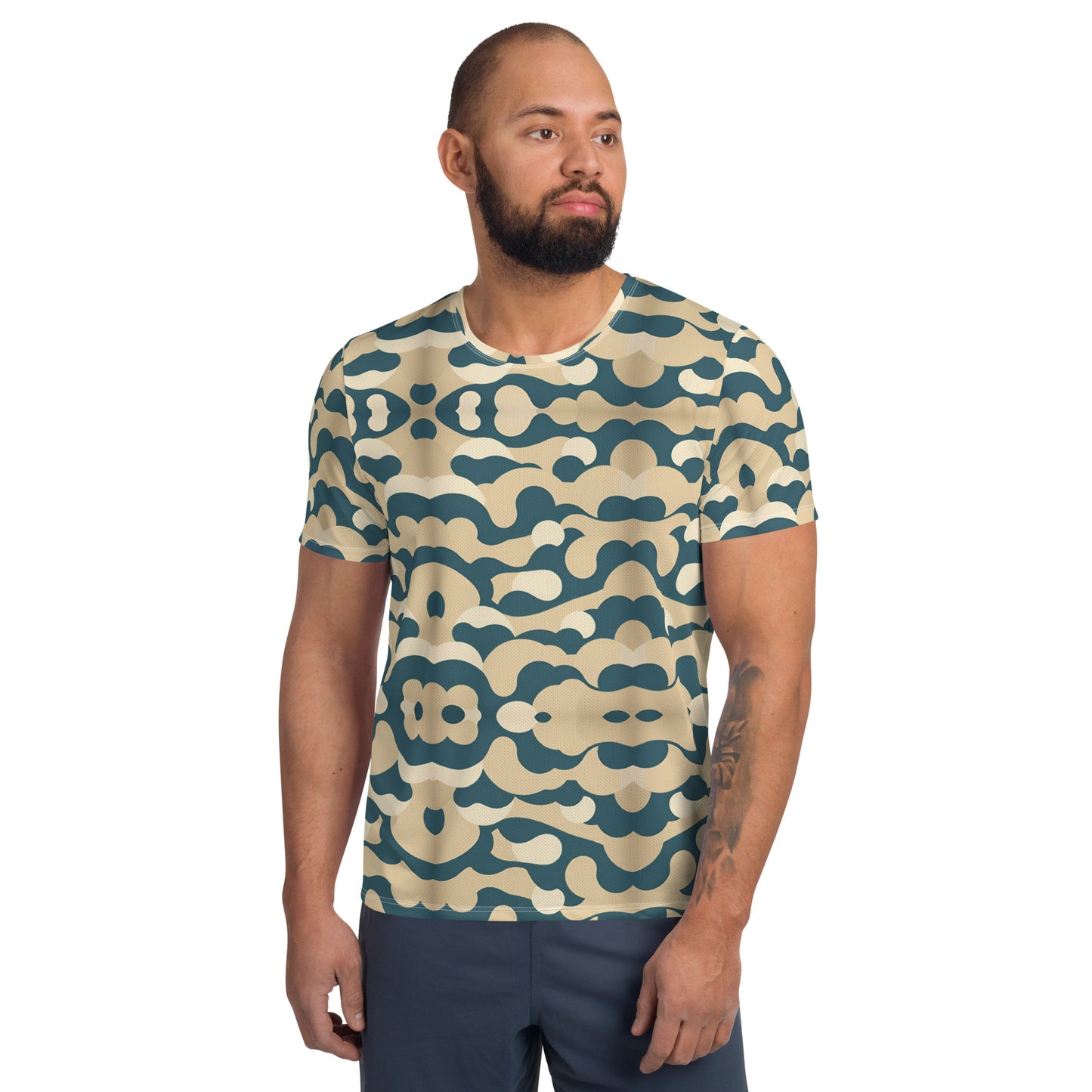 All-Over Print Men's Athletic T-shirt