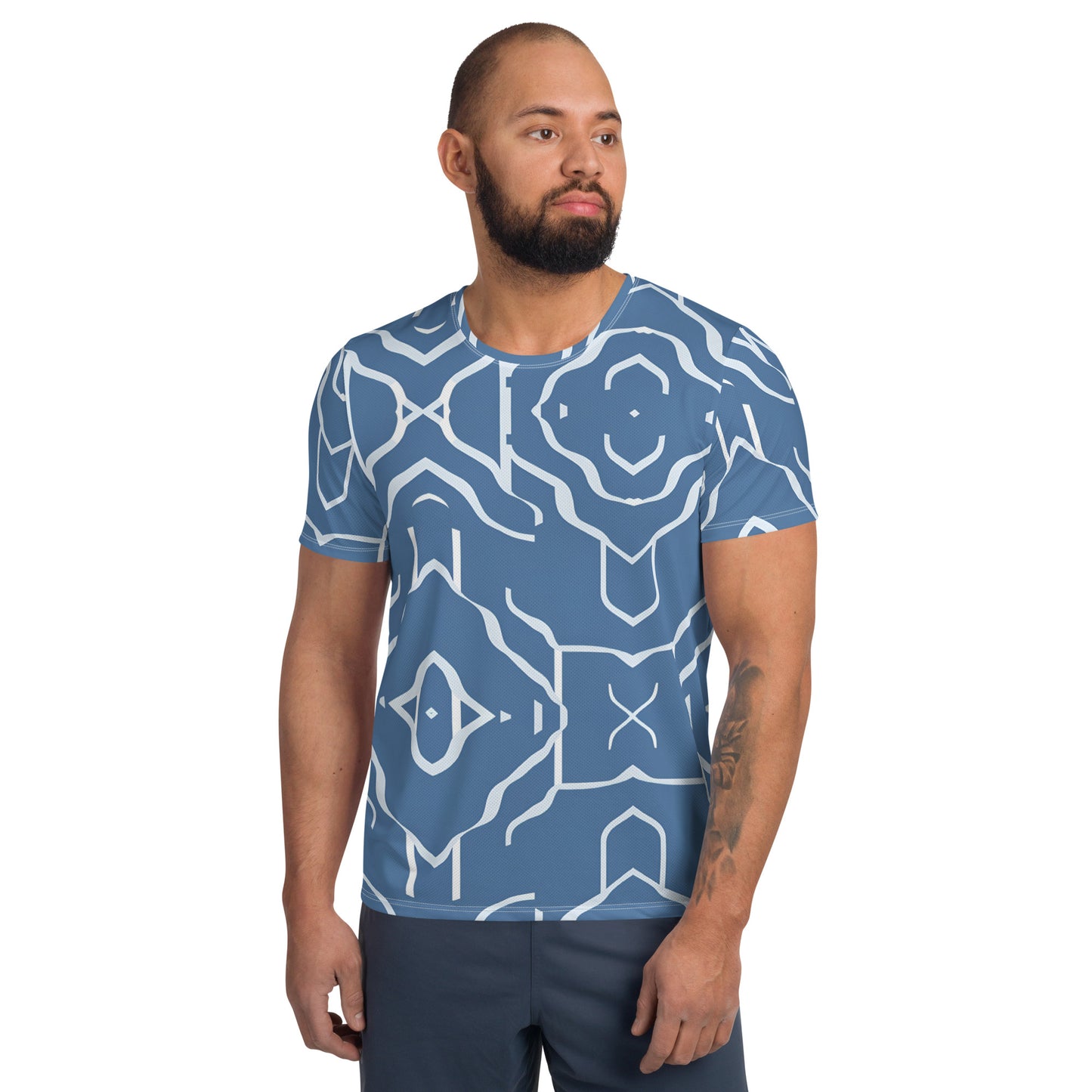 All-Over Print Men's Athletic T-shirt