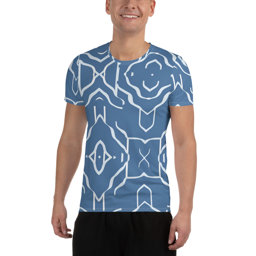 All-Over Print Men's Athletic T-shirt