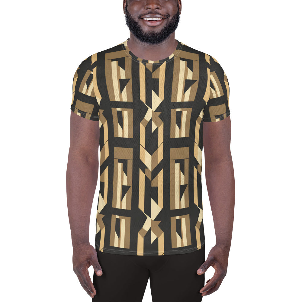 All-Over Print Men's Athletic T-shirt