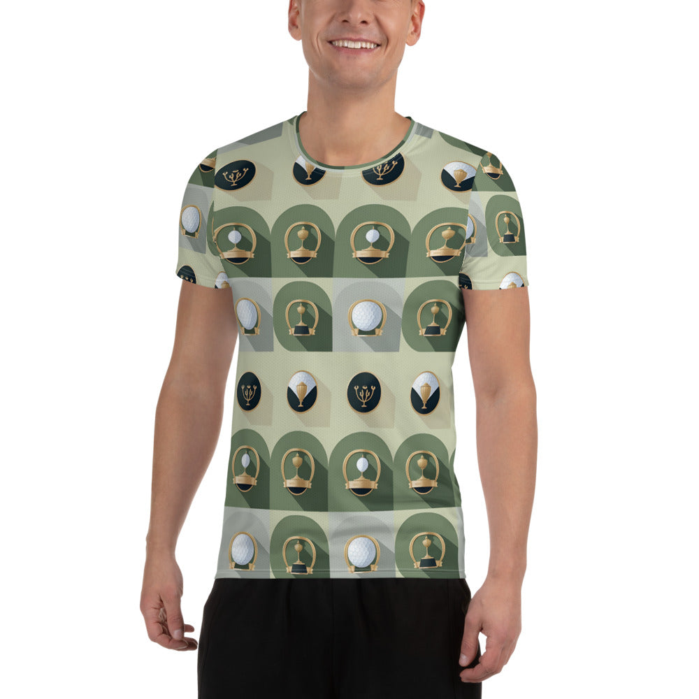 All-Over Print Men's Athletic T-shirt