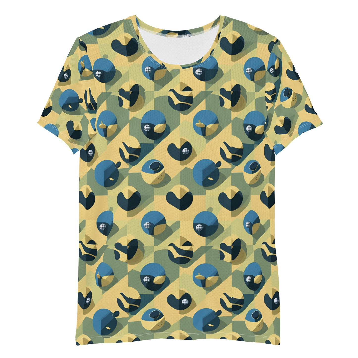 All-Over Print Men's Athletic T-shirt