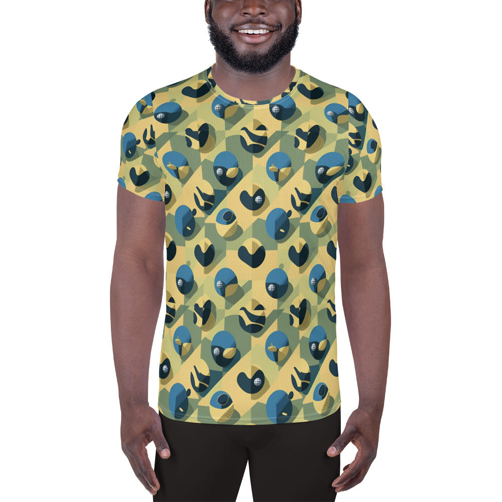 All-Over Print Men's Athletic T-shirt