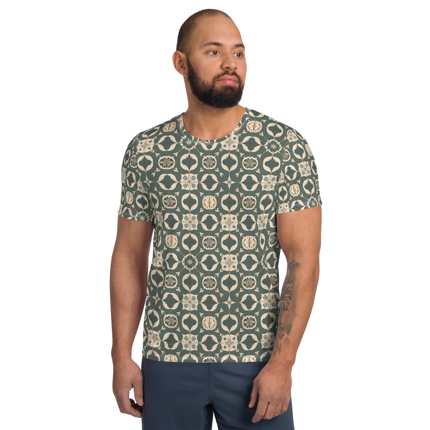 All-Over Print Men's Athletic T-shirt