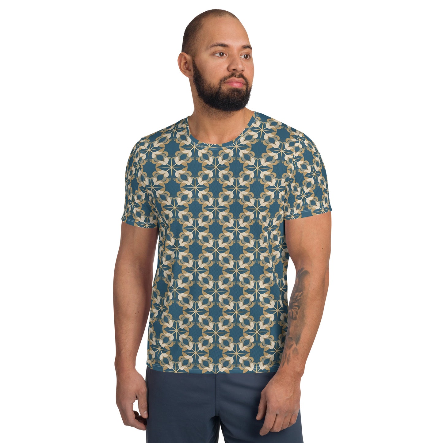 All-Over Print Men's Athletic T-shirt