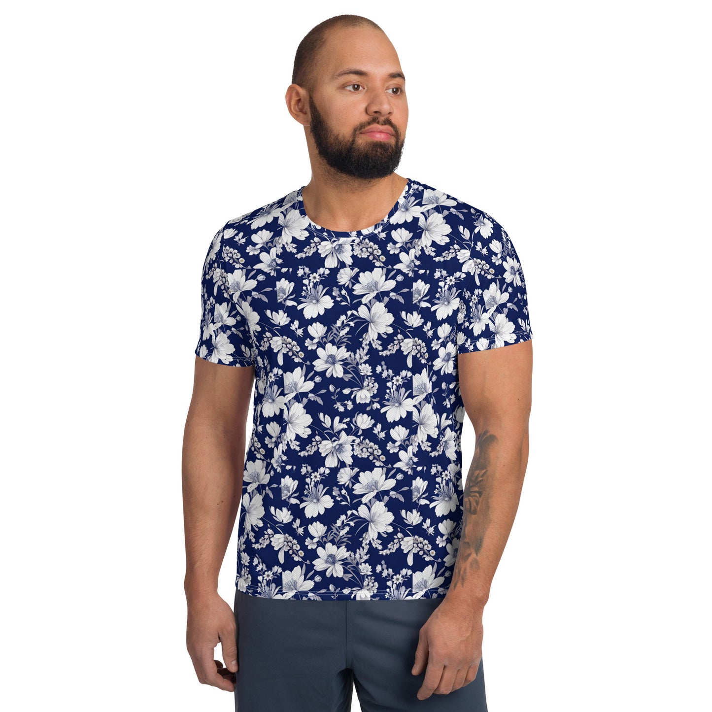 All-Over Print Men's Athletic T-shirt