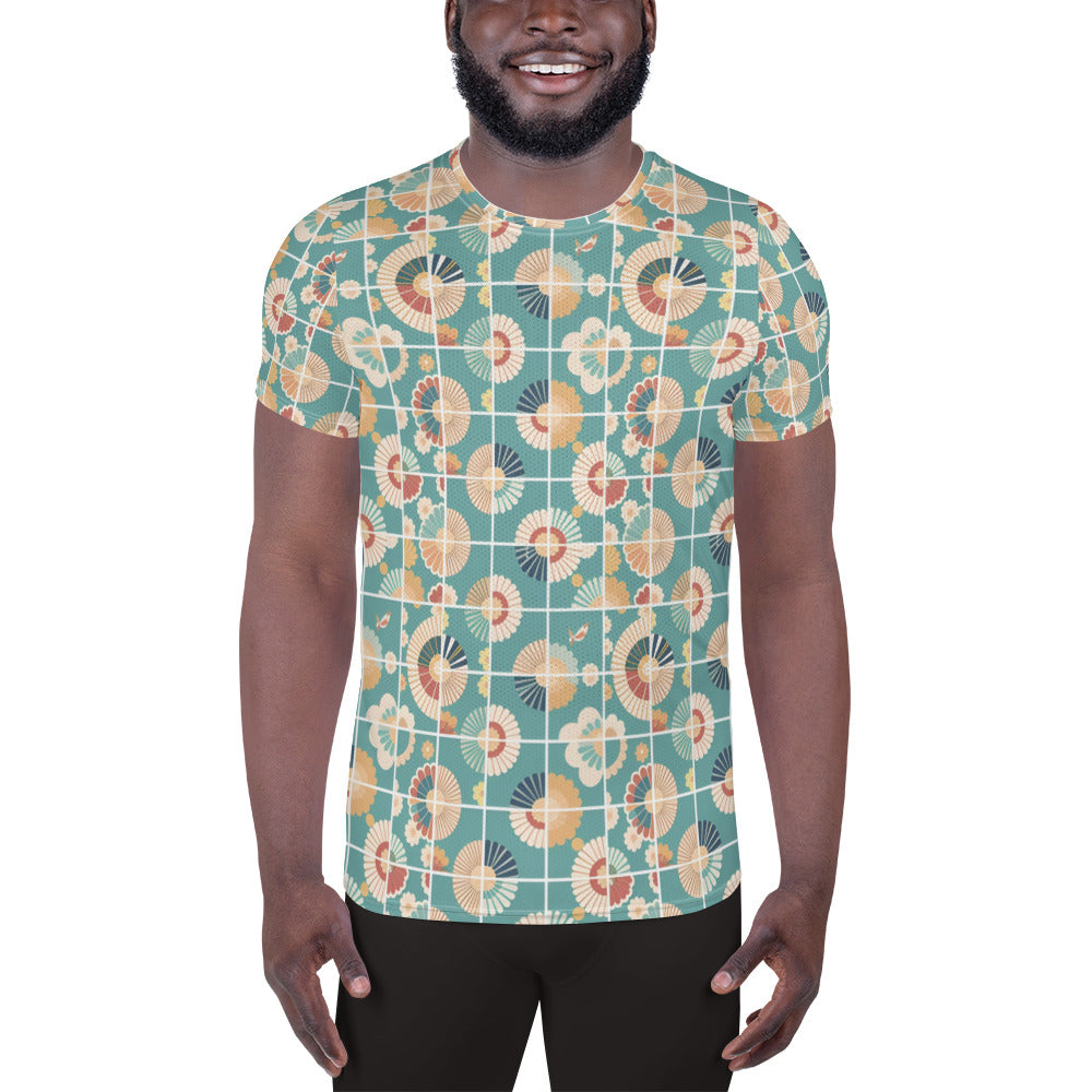 All-Over Print Men's Athletic T-shirt