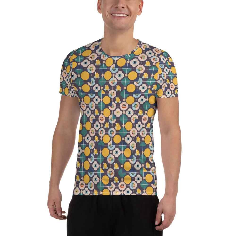 All-Over Print Men's Athletic T-shirt