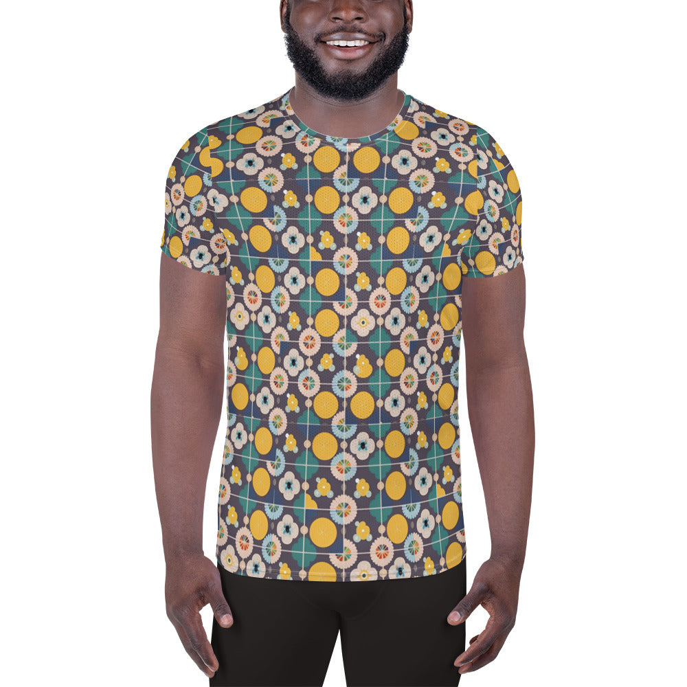 All-Over Print Men's Athletic T-shirt