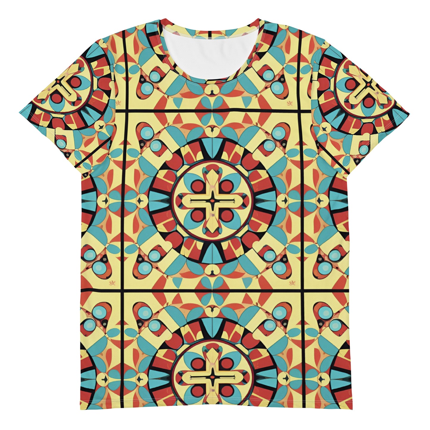 All-Over Print Men's Athletic T-shirt