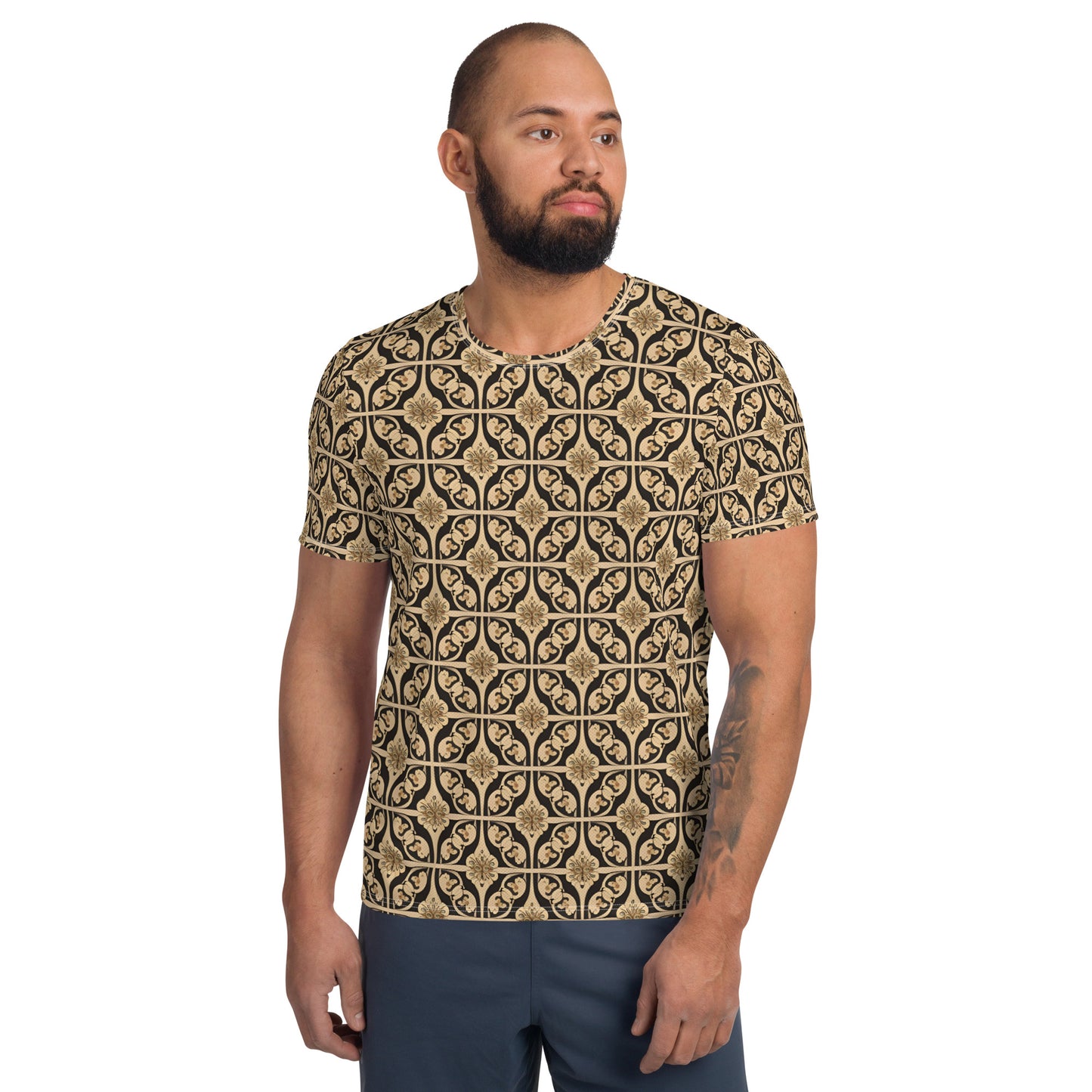 All-Over Print Men's Athletic T-shirt