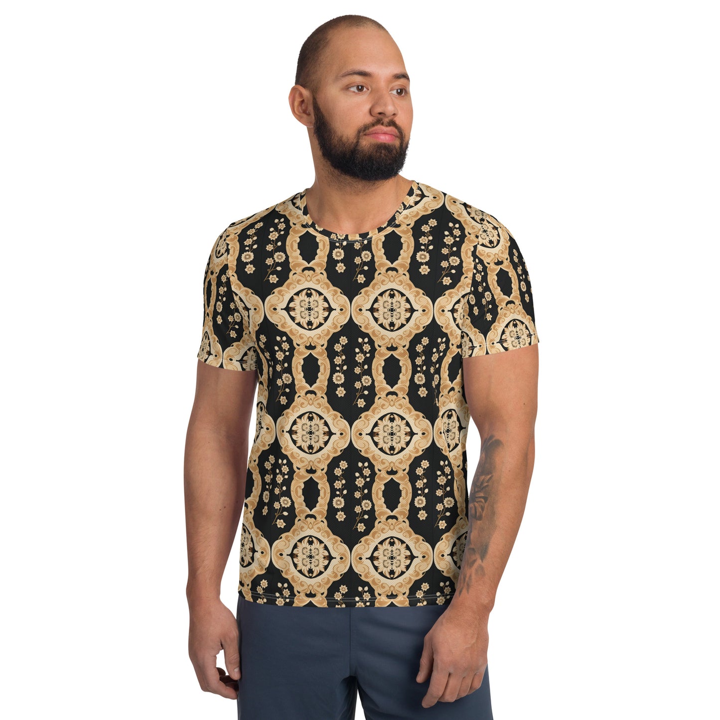 All-Over Print Men's Athletic T-shirt