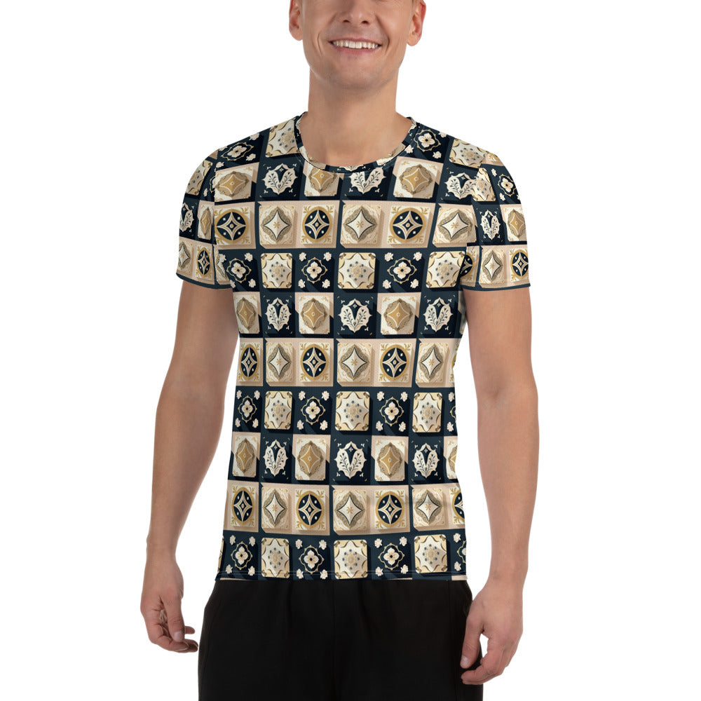 All-Over Print Men's Athletic T-shirt