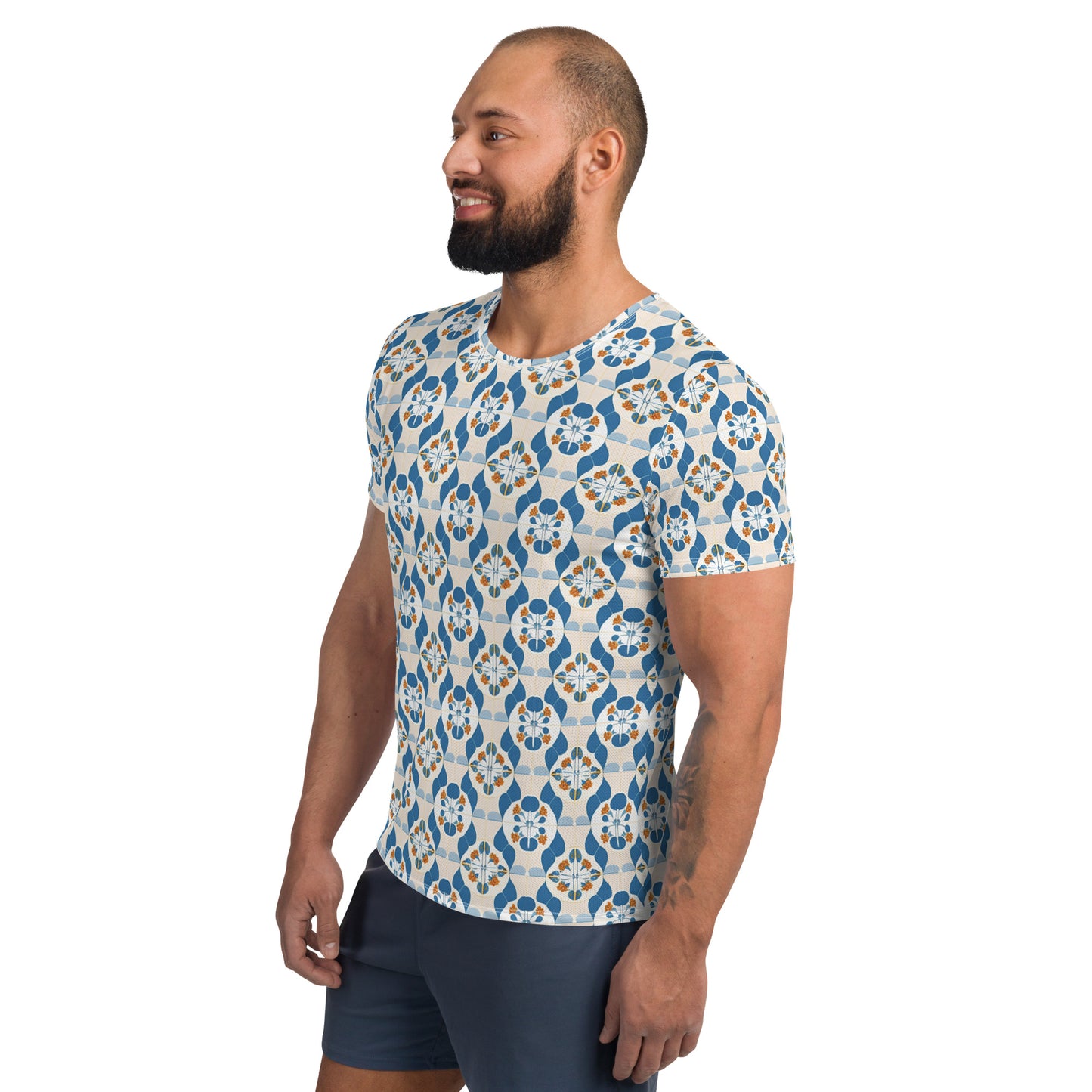 All-Over Print Men's Athletic T-shirt