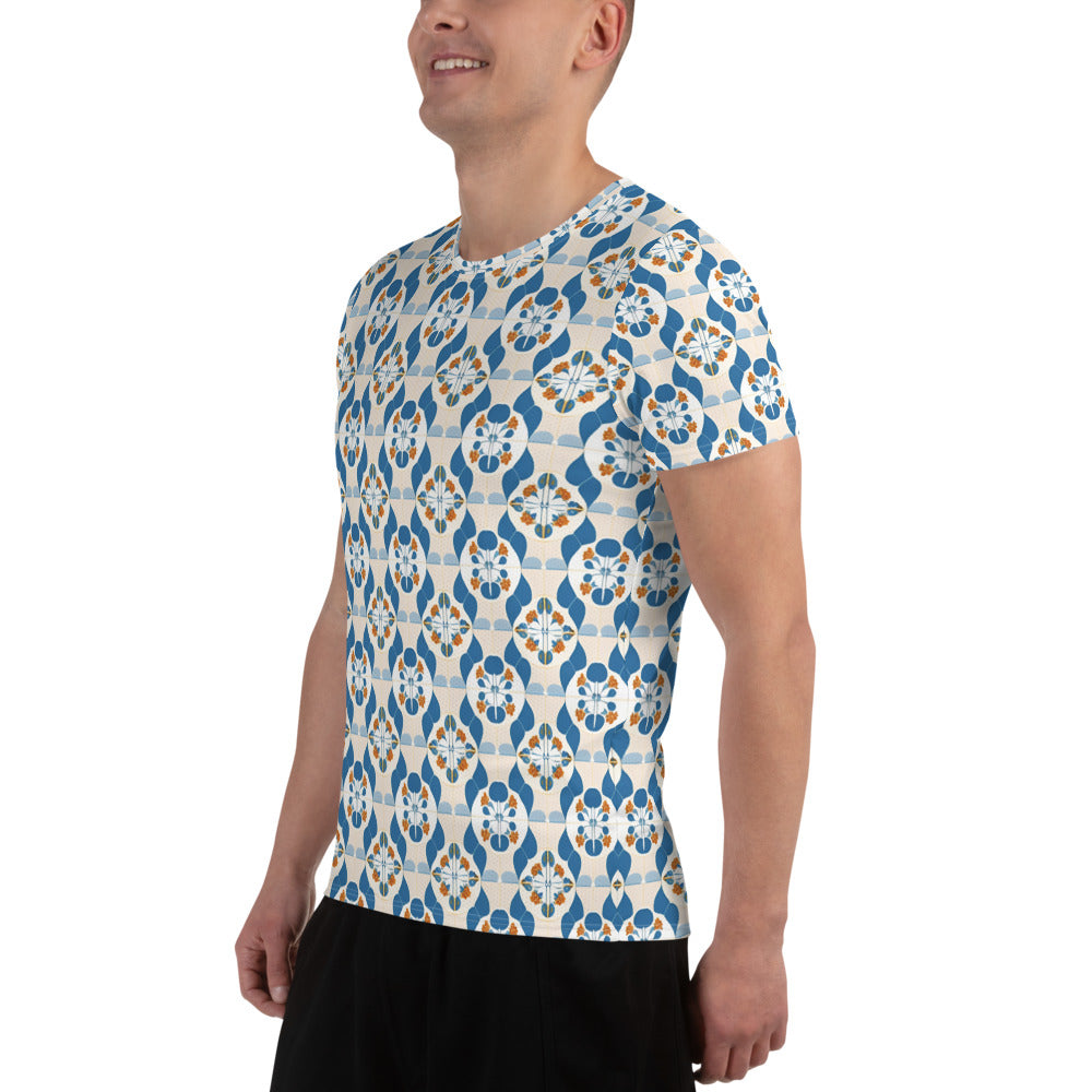 All-Over Print Men's Athletic T-shirt