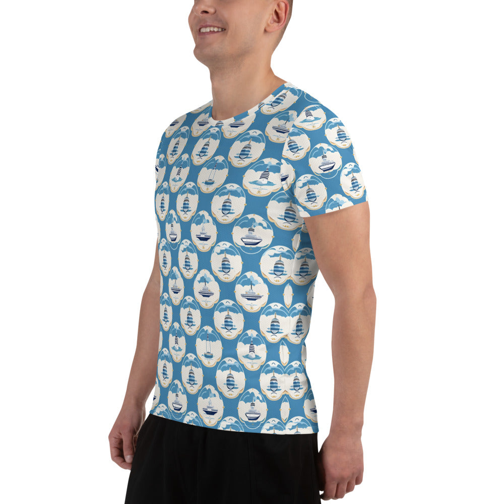 All-Over Print Men's Athletic T-shirt