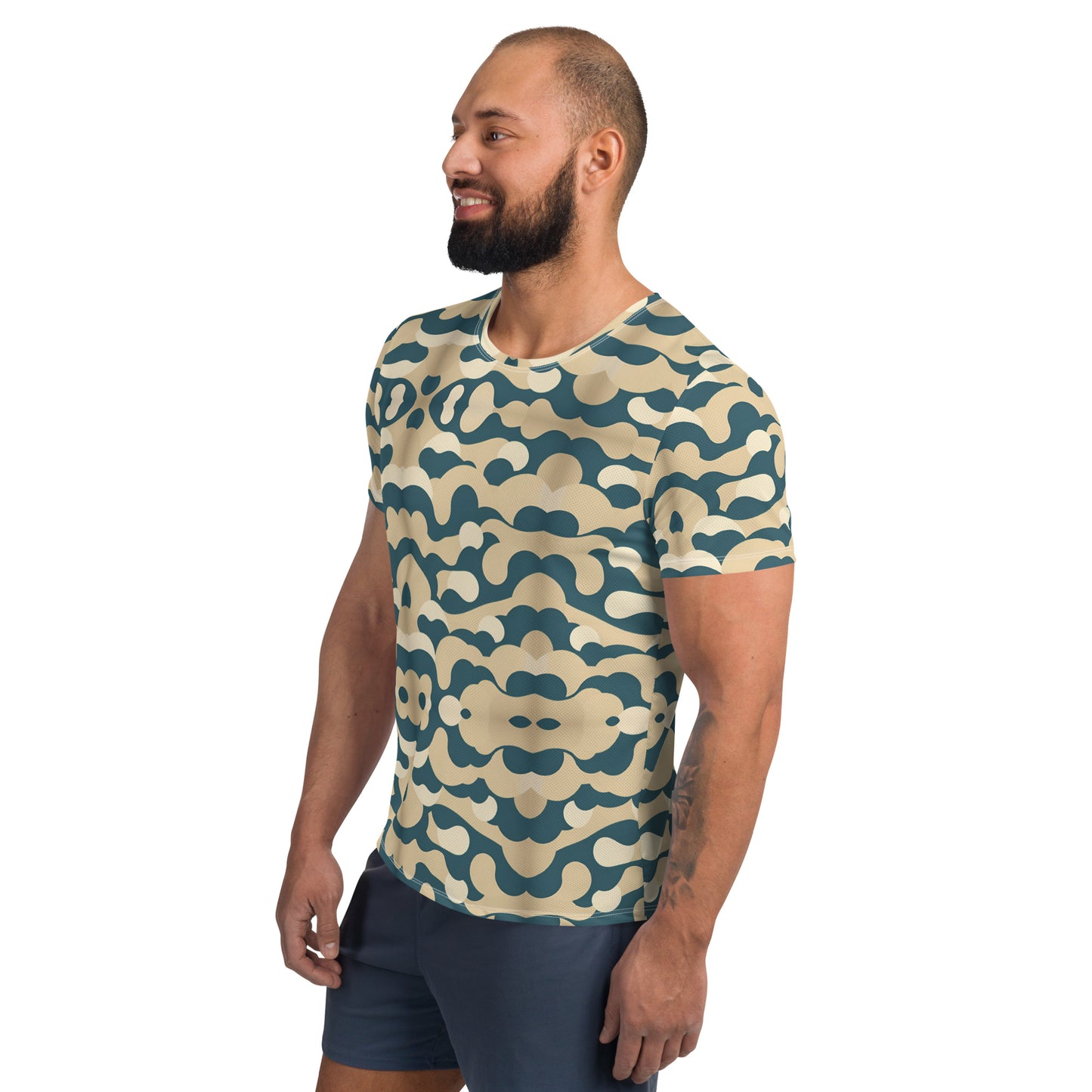 All-Over Print Men's Athletic T-shirt