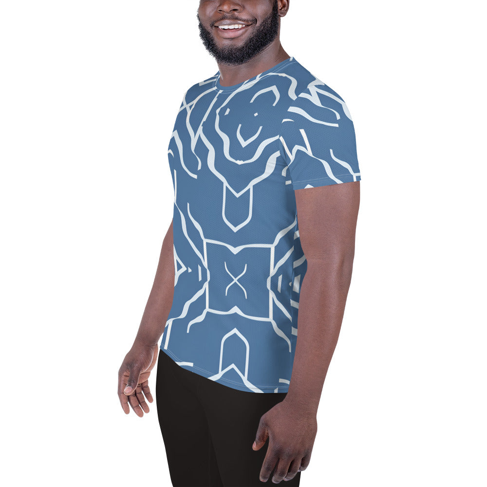 All-Over Print Men's Athletic T-shirt