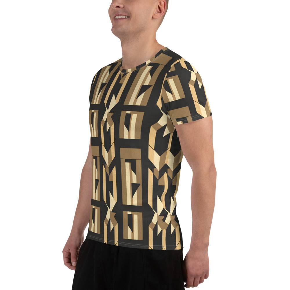 All-Over Print Men's Athletic T-shirt