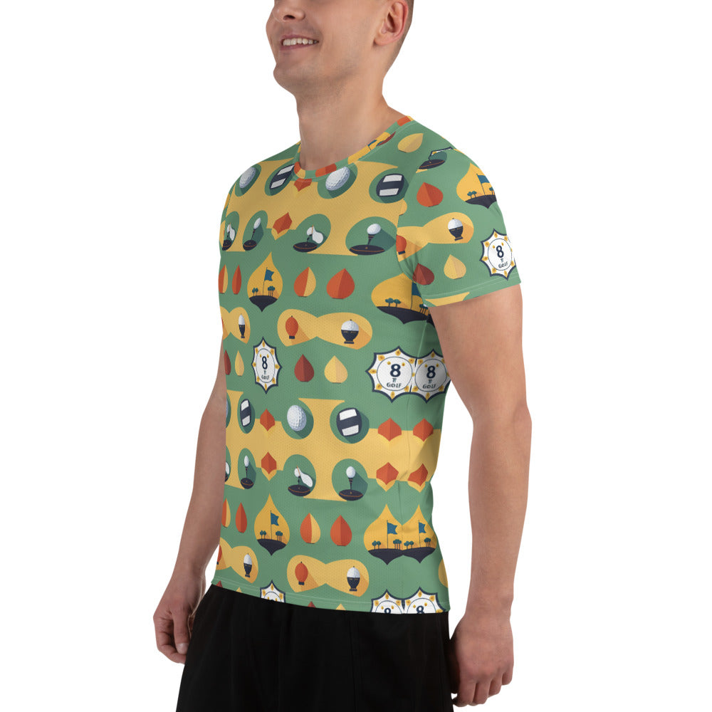 All-Over Print Men's Athletic T-shirt