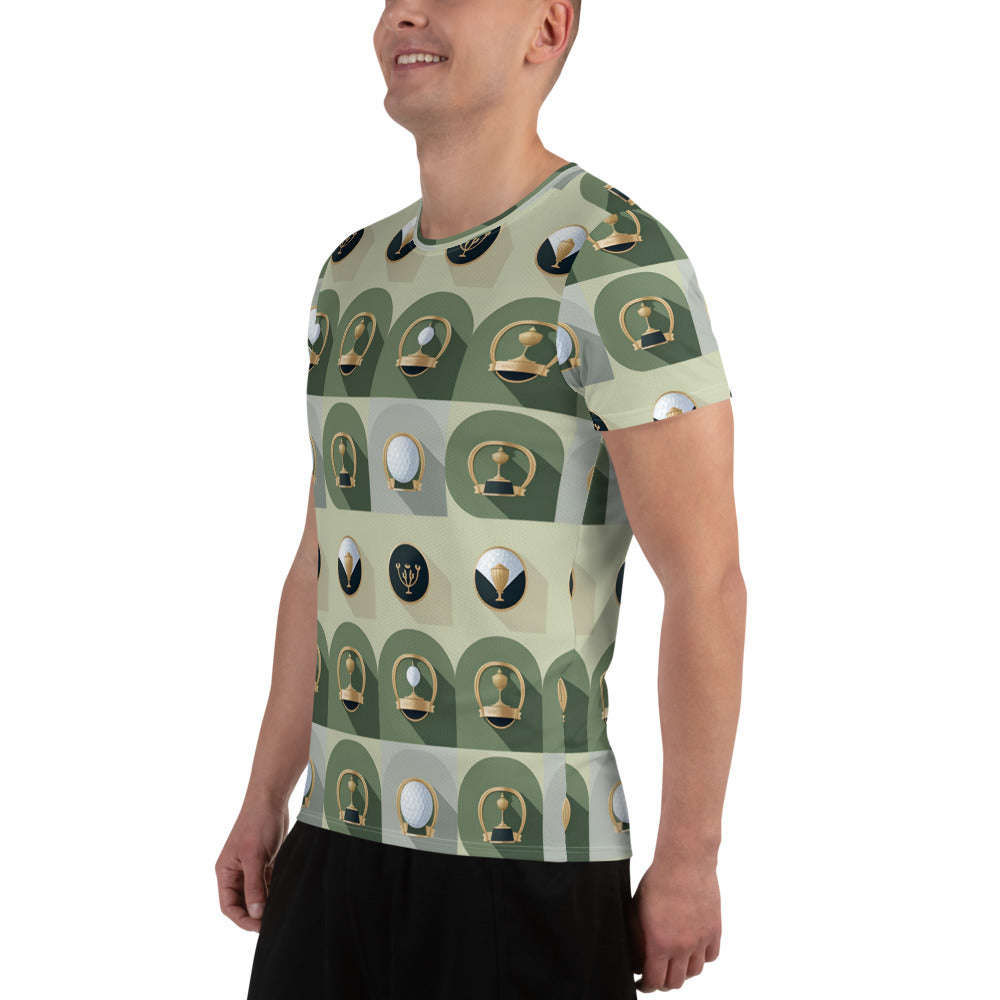 All-Over Print Men's Athletic T-shirt