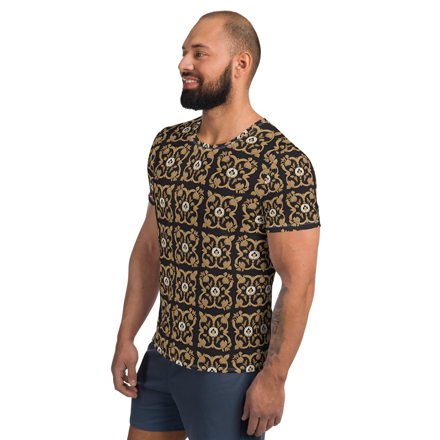 All-Over Print Men's Athletic T-shirt