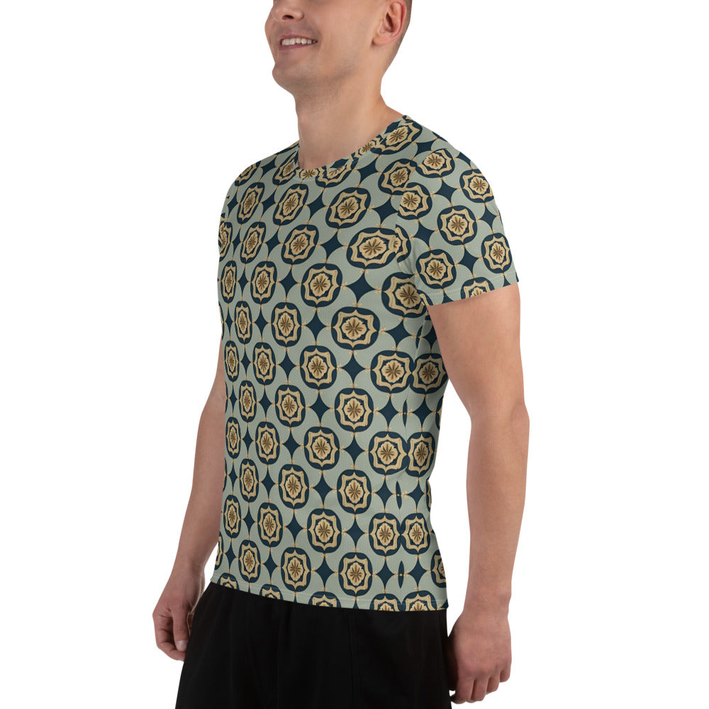 All-Over Print Men's Athletic T-shirt