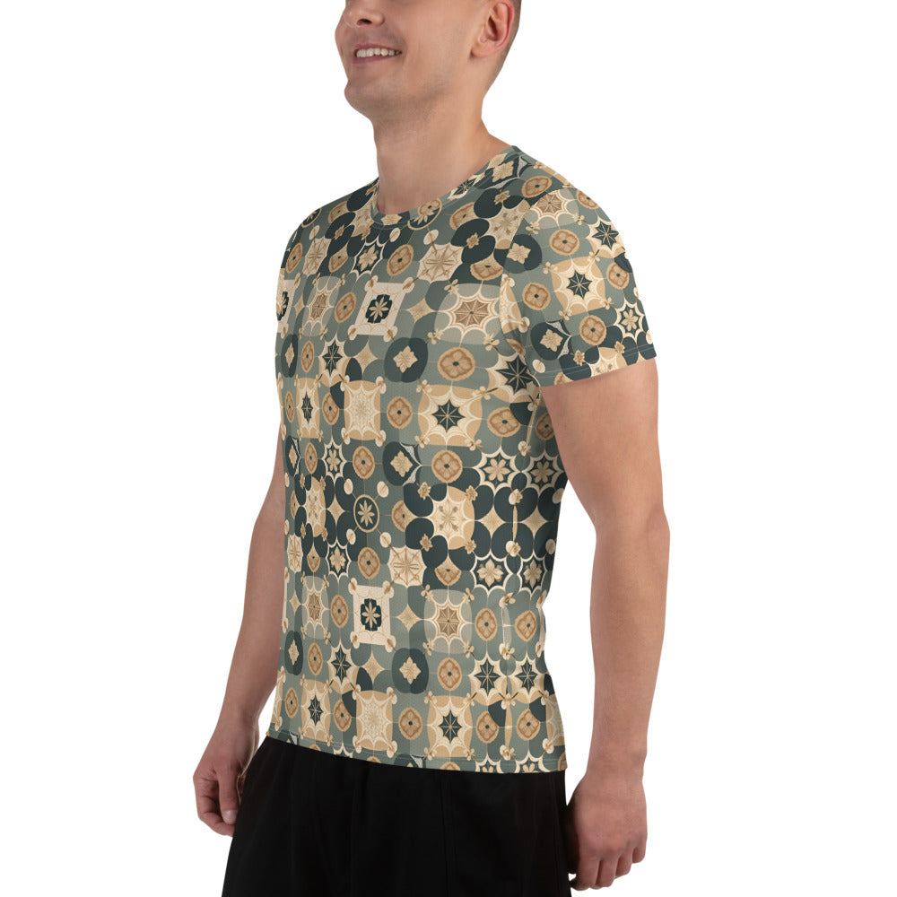 All-Over Print Men's Athletic T-shirt