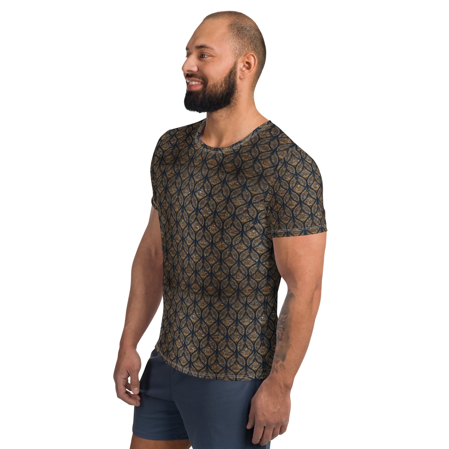 All-Over Print Men's Athletic T-shirt