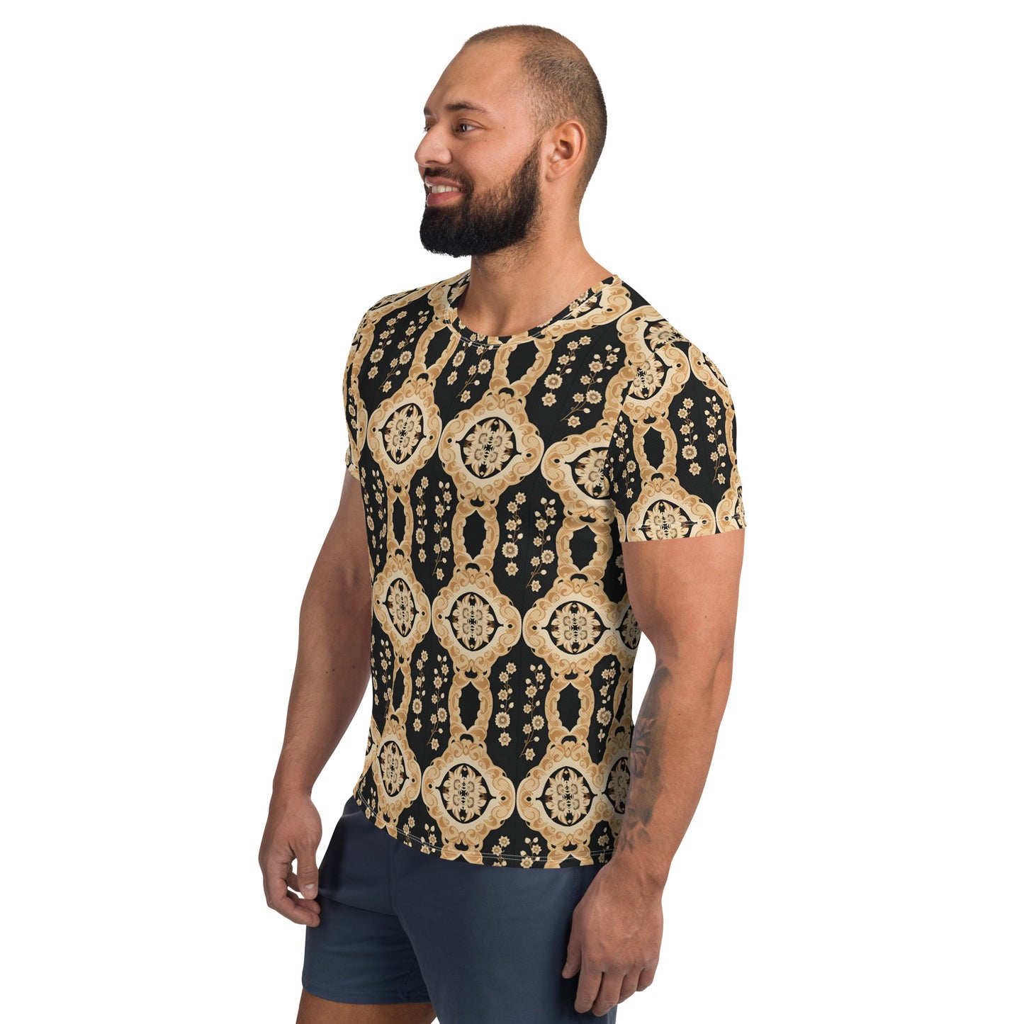 All-Over Print Men's Athletic T-shirt