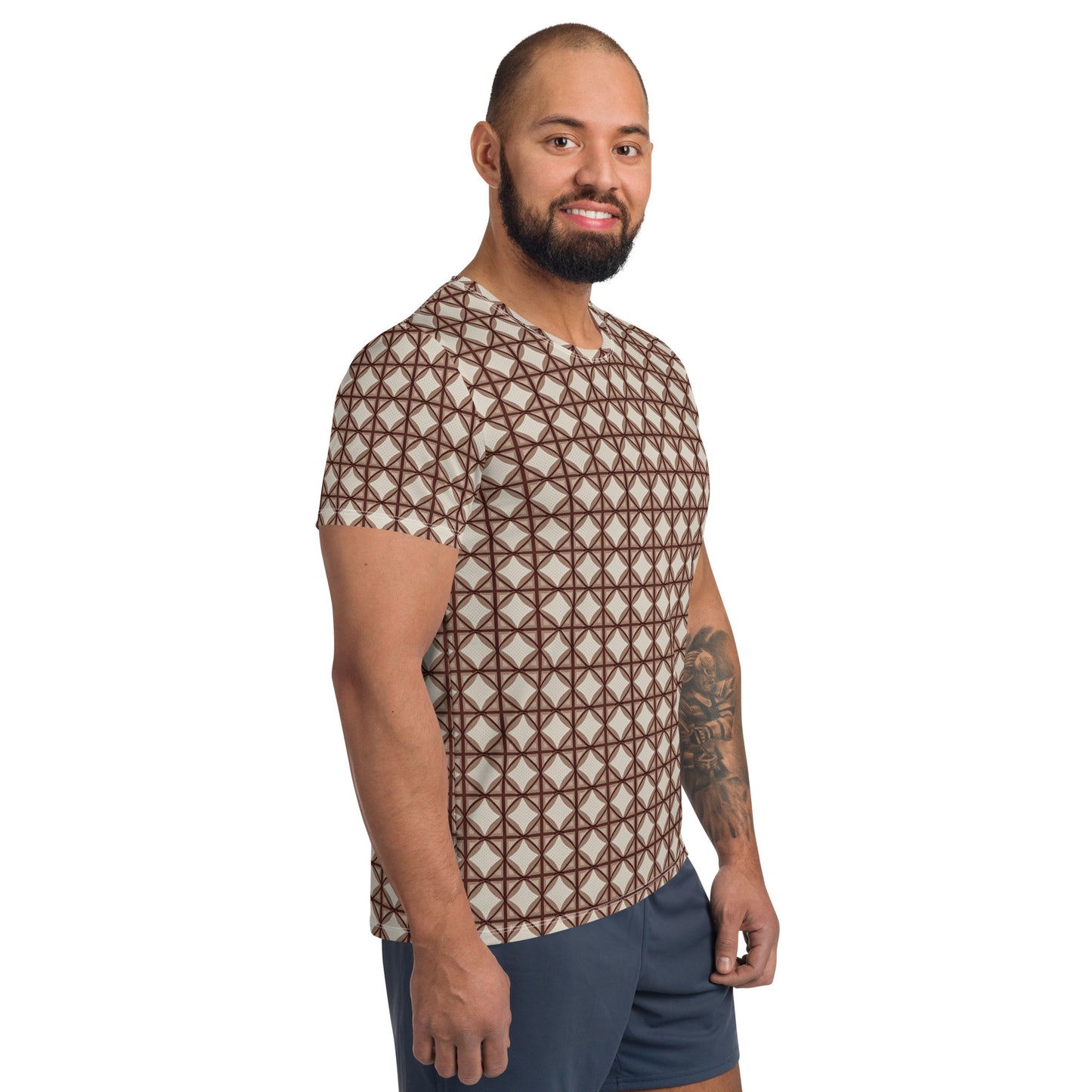 All-Over Print Men's Athletic T-shirt