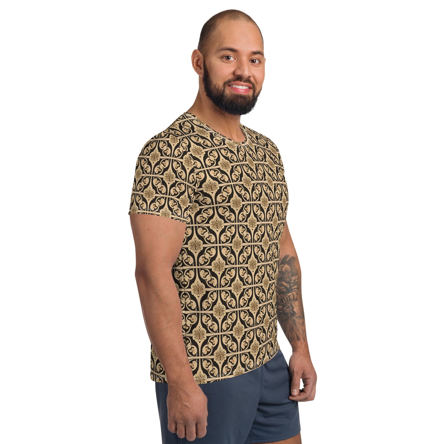 All-Over Print Men's Athletic T-shirt