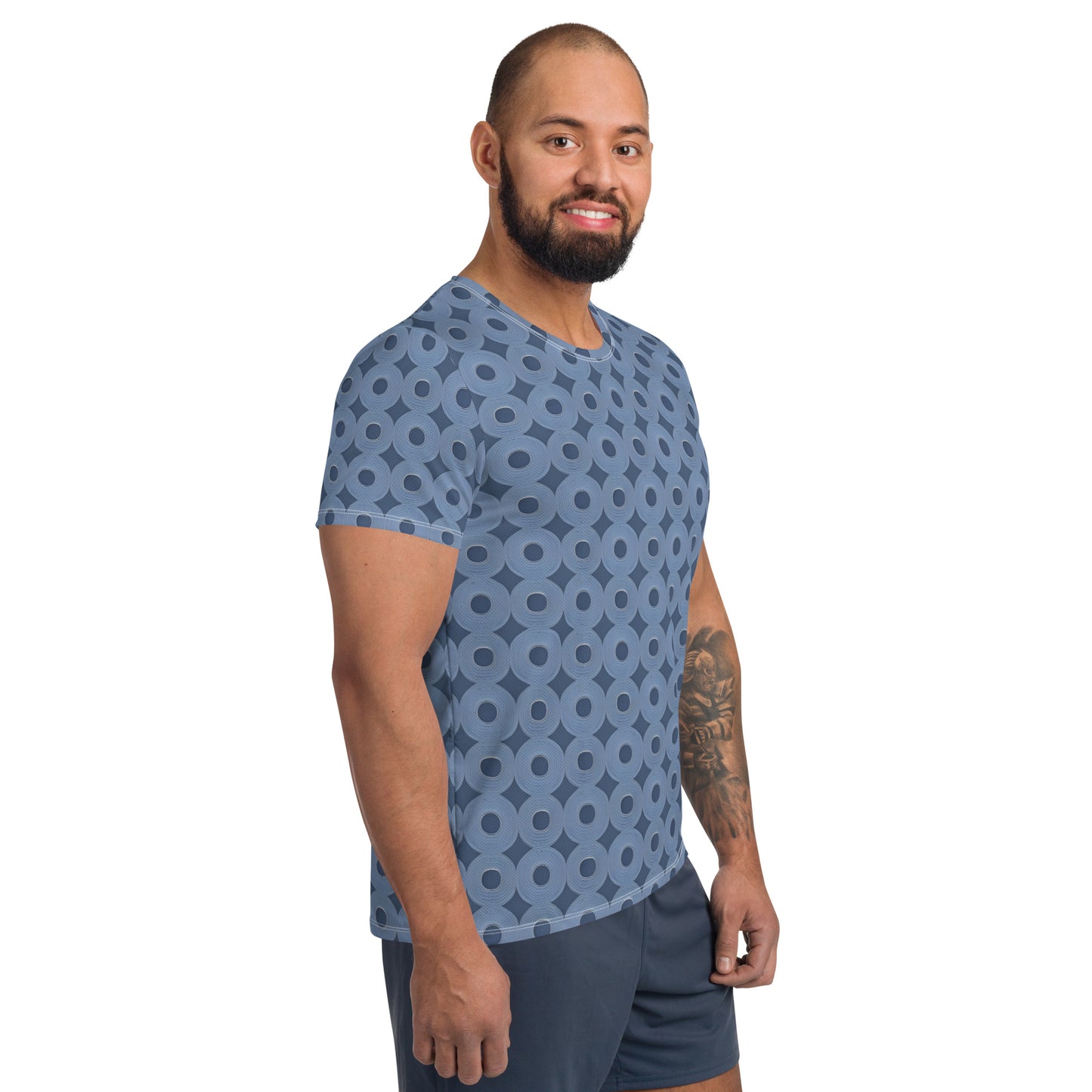 All-Over Print Men's Athletic T-shirt