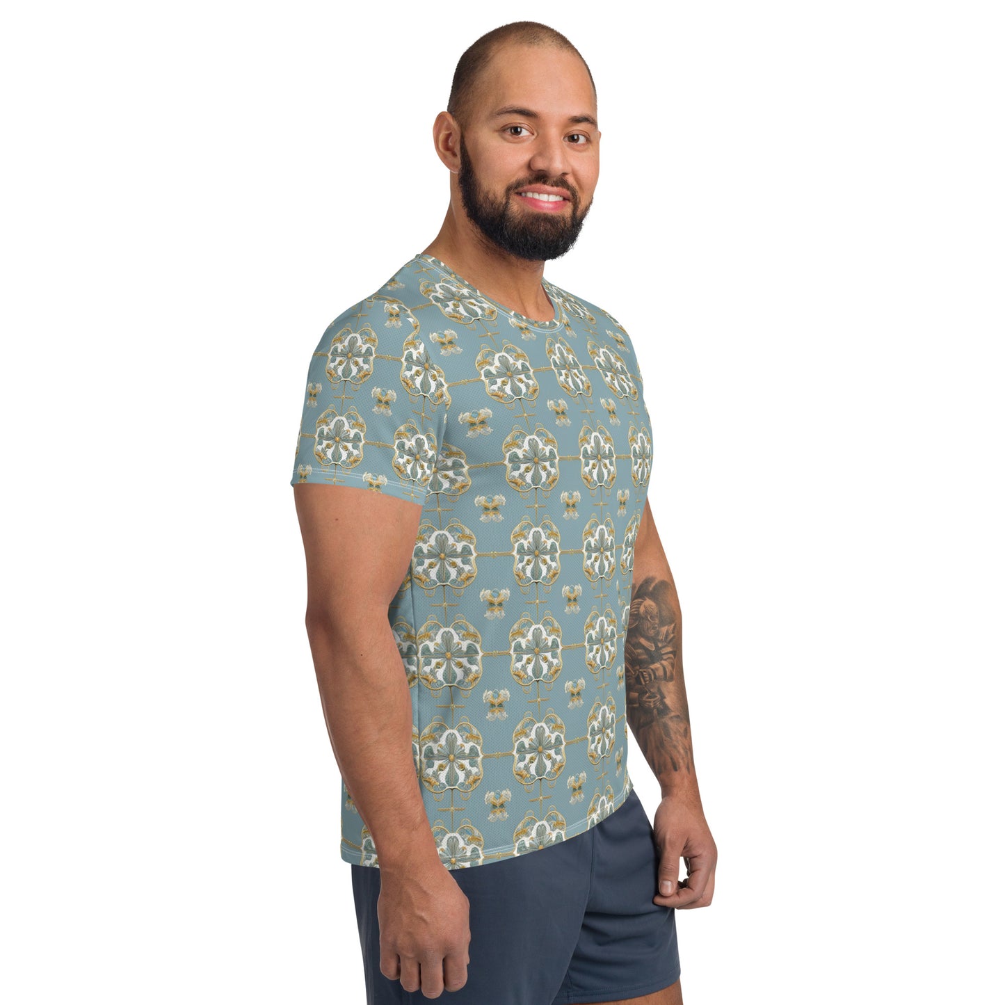 All-Over Print Men's Athletic T-shirt