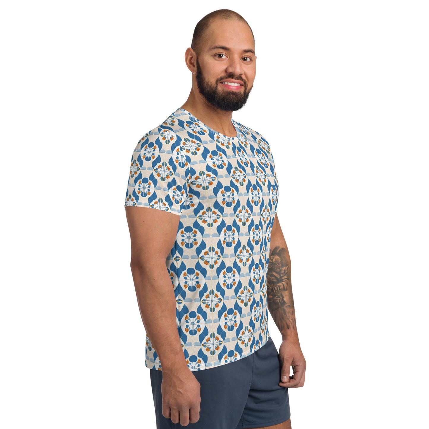 All-Over Print Men's Athletic T-shirt