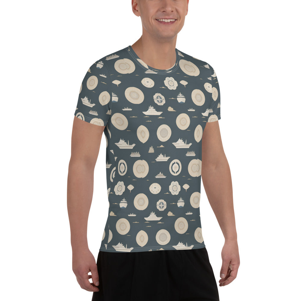 All-Over Print Men's Athletic T-shirt