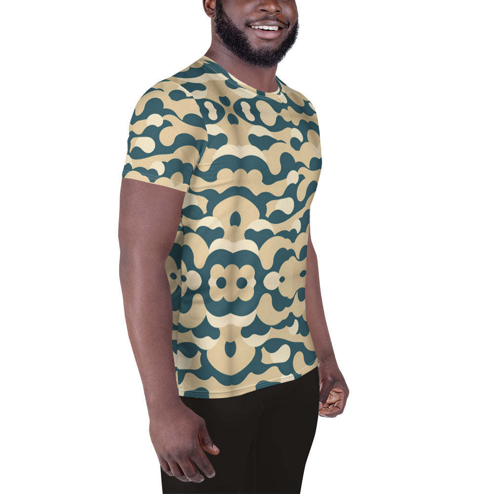 All-Over Print Men's Athletic T-shirt