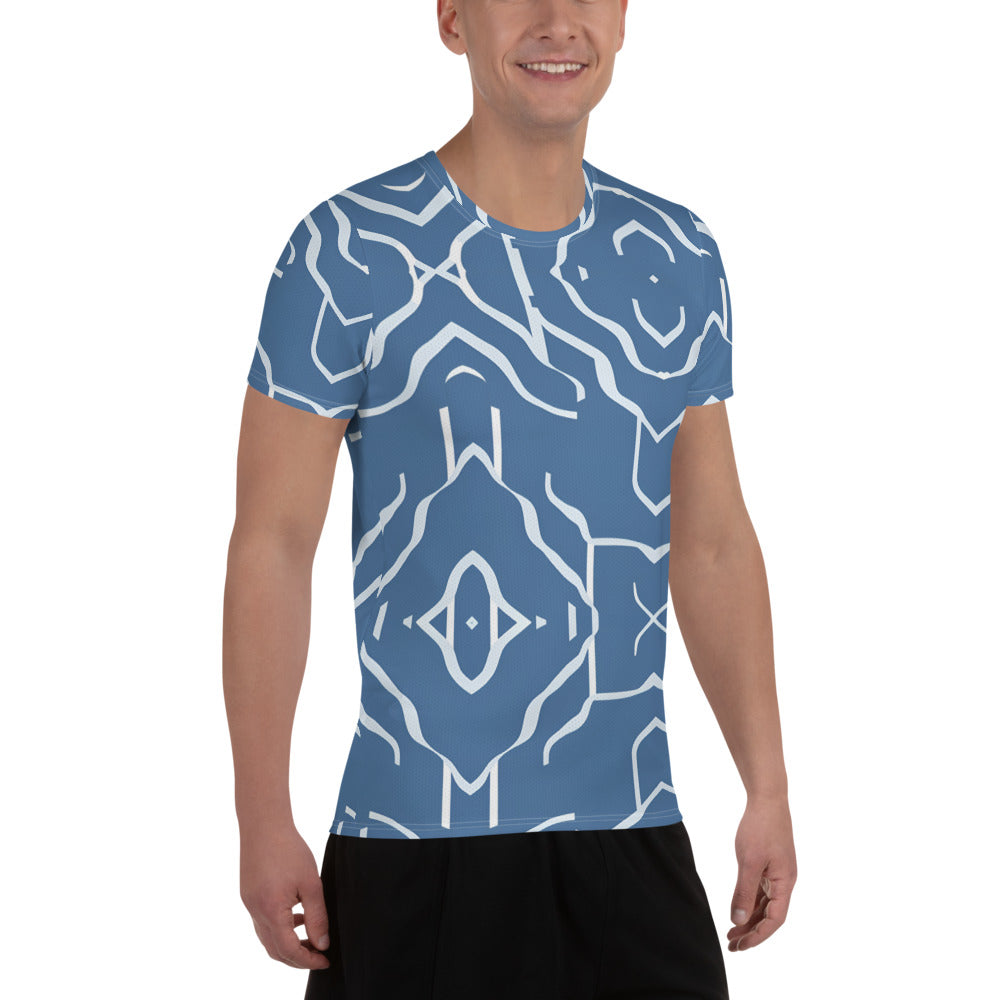 All-Over Print Men's Athletic T-shirt